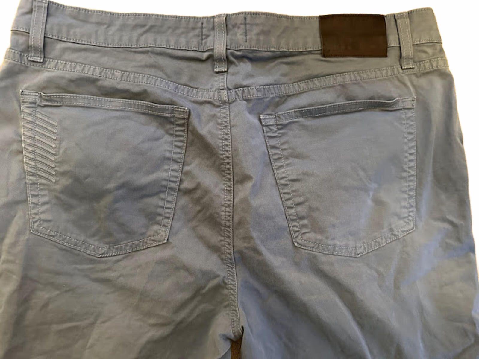 Paige Light Blue Chino Pants USA Made 36x29