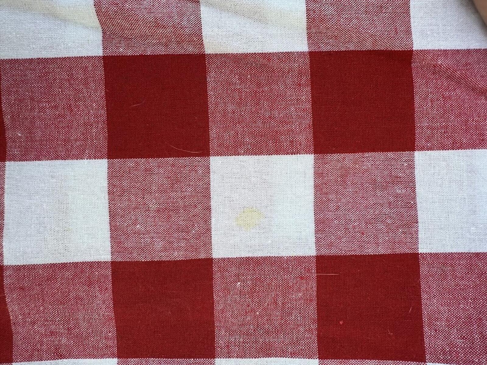 Venti6 Red Check Cropped Pants
