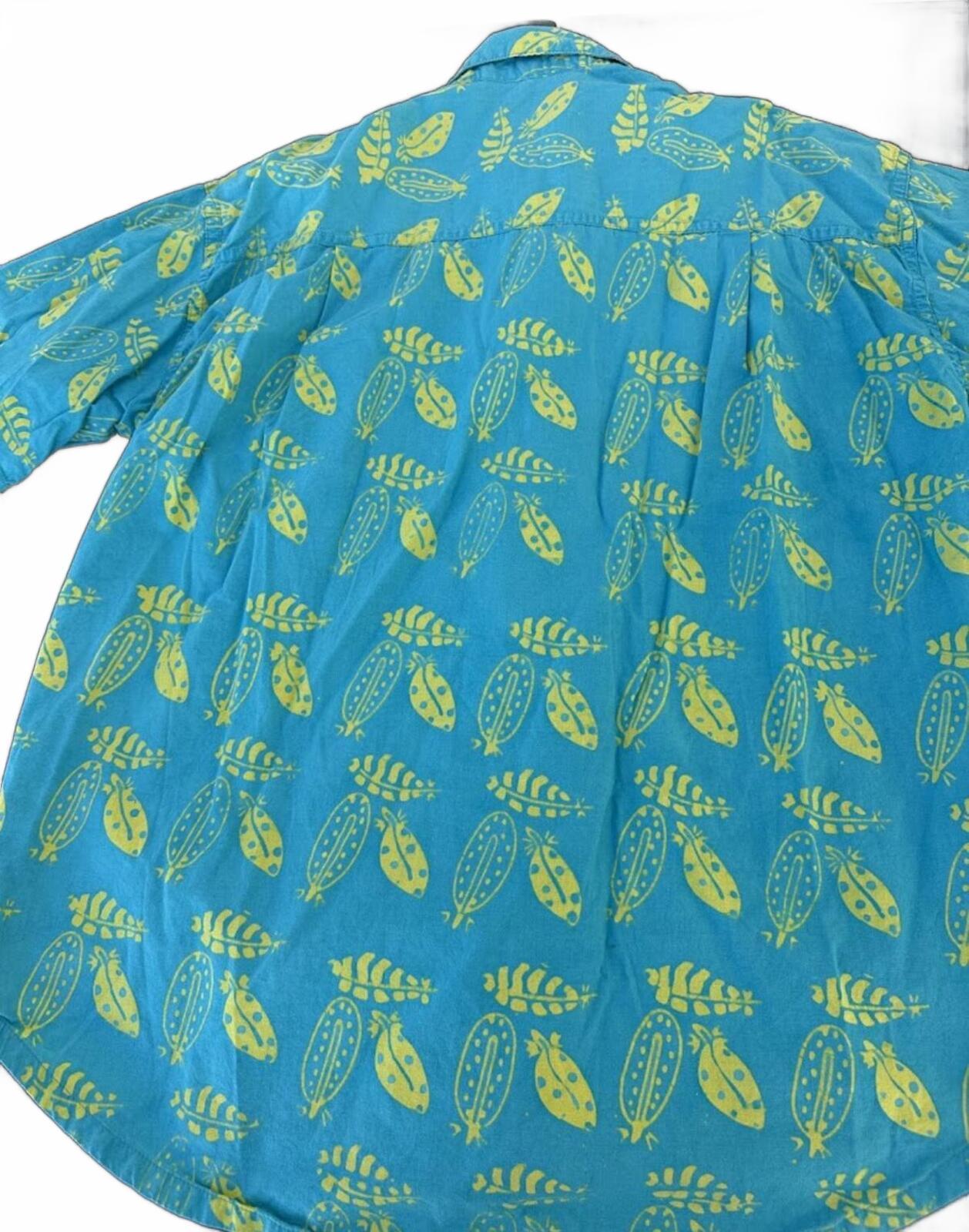 Eagle Ray Wear Tropical Cotton Hawaiian Shirt