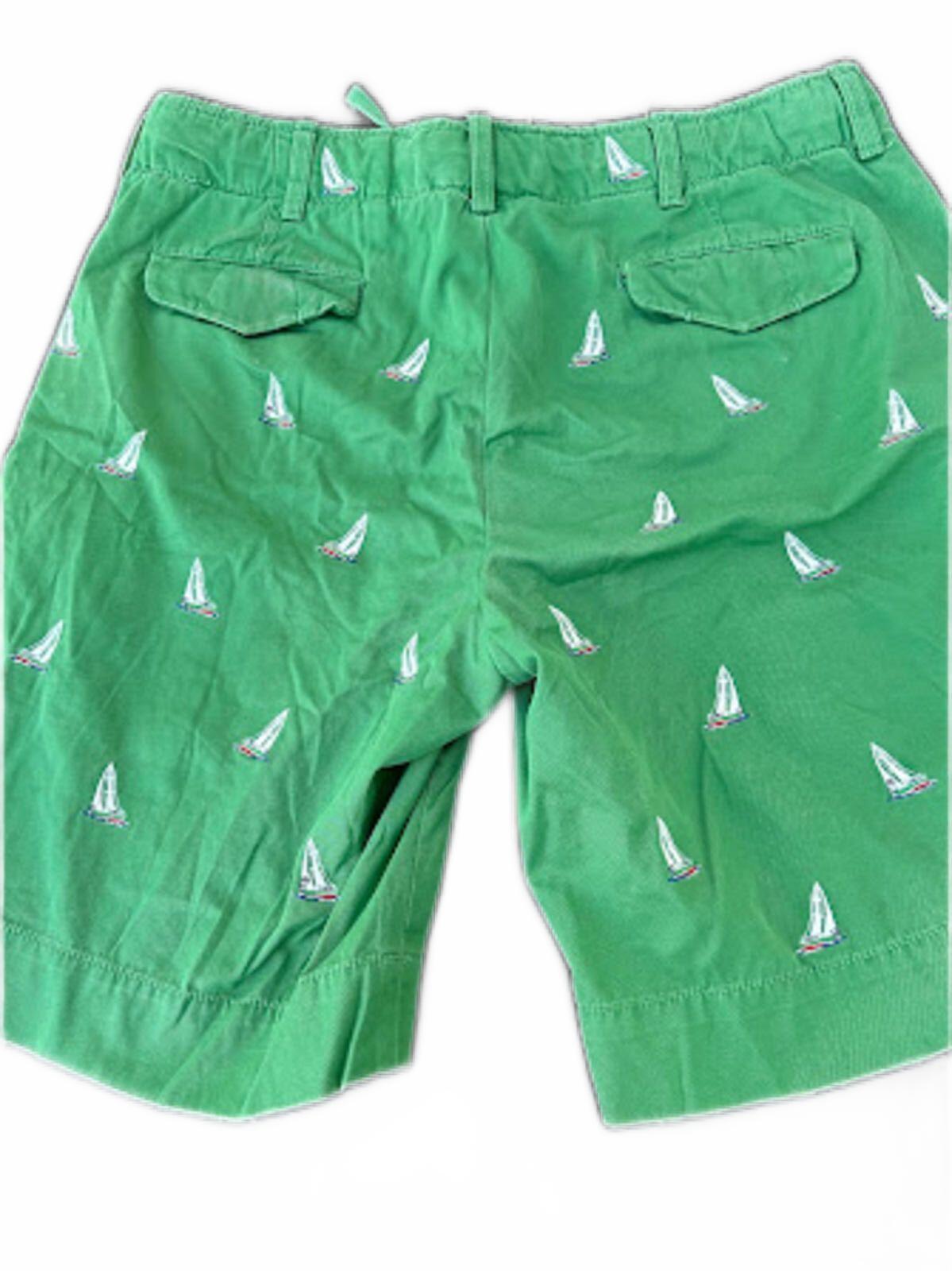 Polo Ralph Lauren Sailboat Embroidered Shorts 36