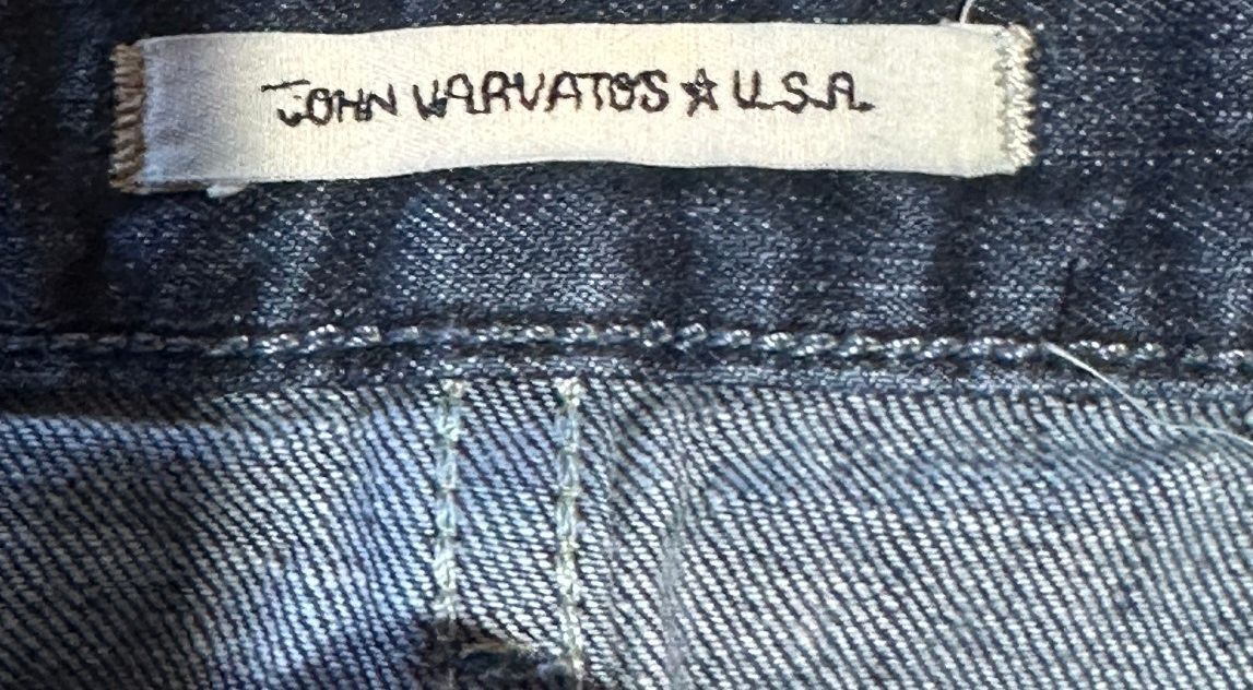 John Varvatos USA Men's Jeans 36x32 Blue Denim