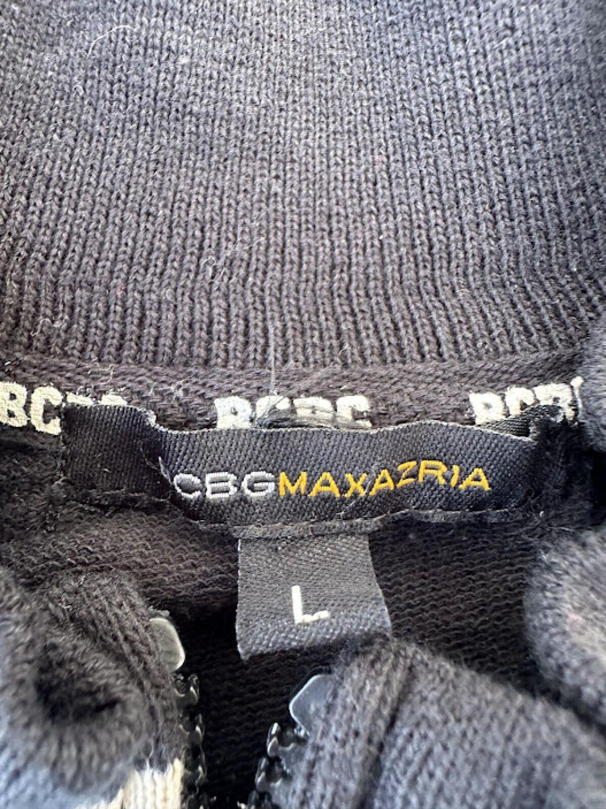 BCBG Max Azria Zip Mock Neck Top