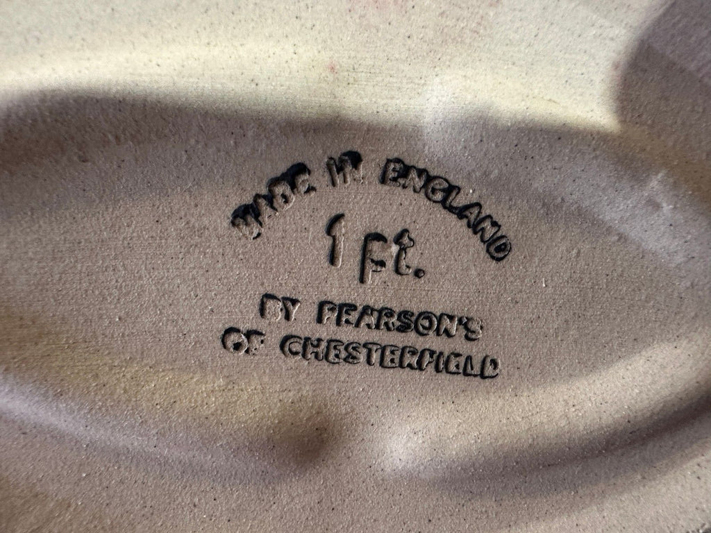 Vintage Pearsons Chesterfield Brown Casserole England