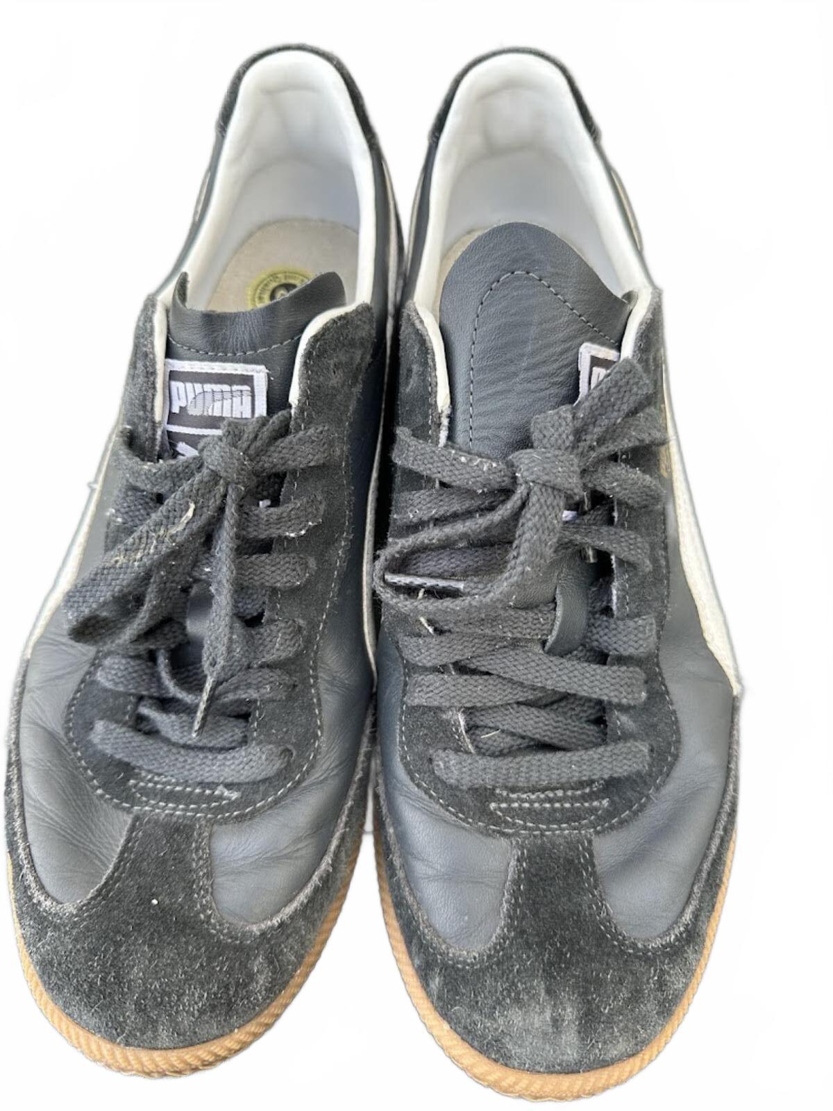 Puma Super Liga Black White Gum Sneakers 11