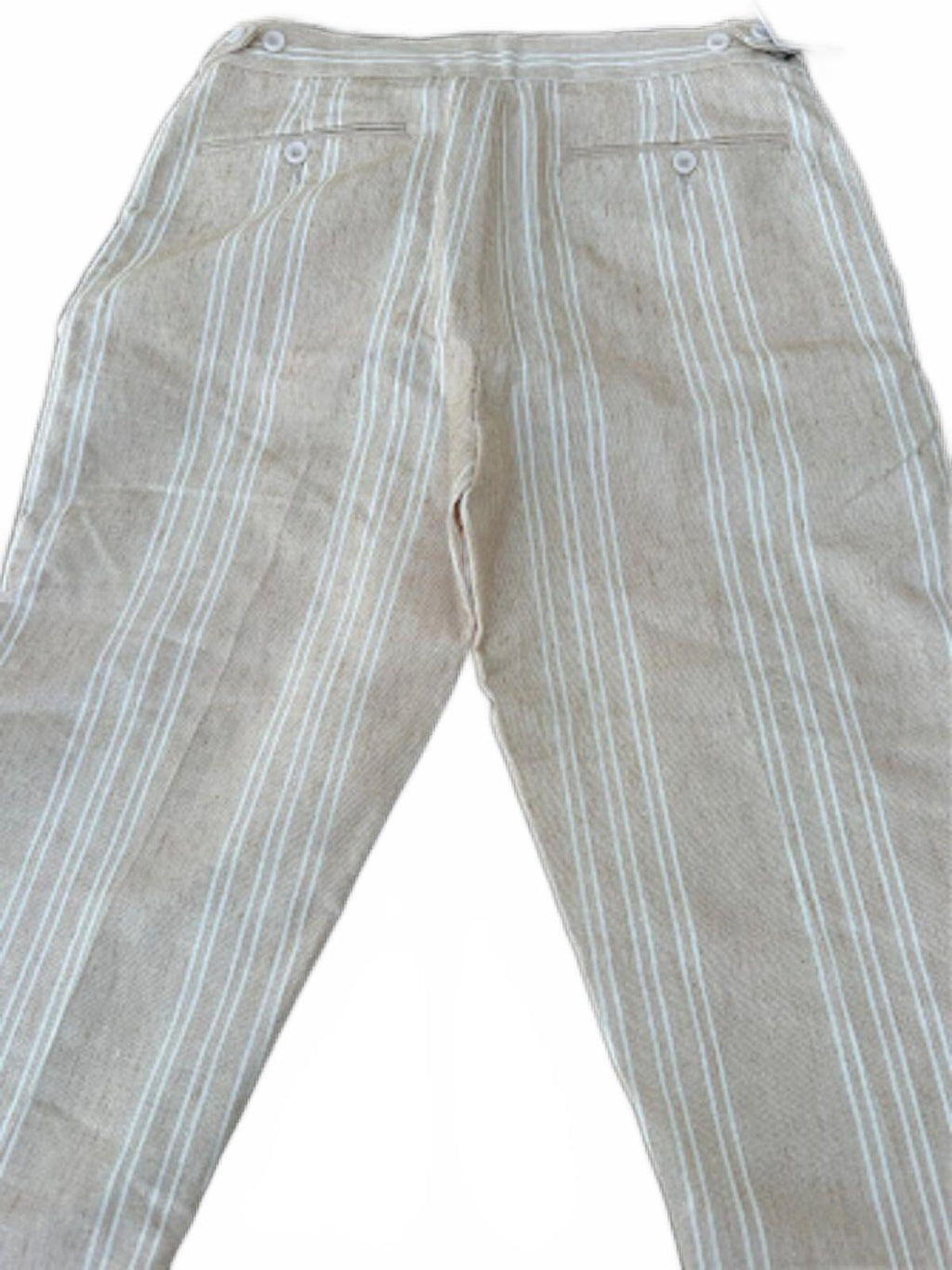 ASOS Striped Linen Blend Pants 33x30 NWT
