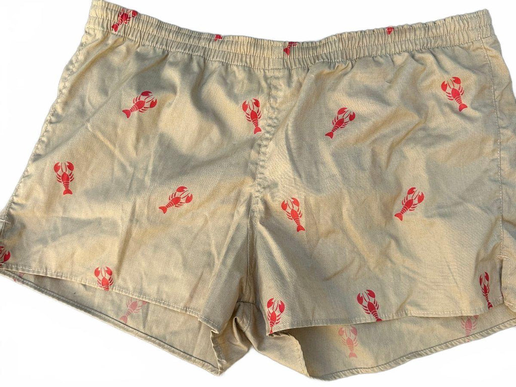 Vintage Maui and Sons Lobster Swim Trunks Size 38