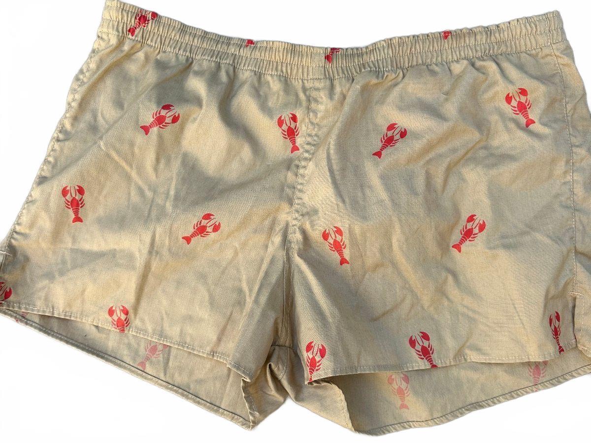 Vintage Maui and Sons Lobster Swim Trunks Size 38