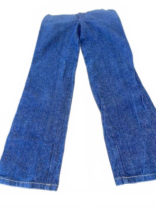Vintage Wrangler 8 Long Dark Wash Jeans