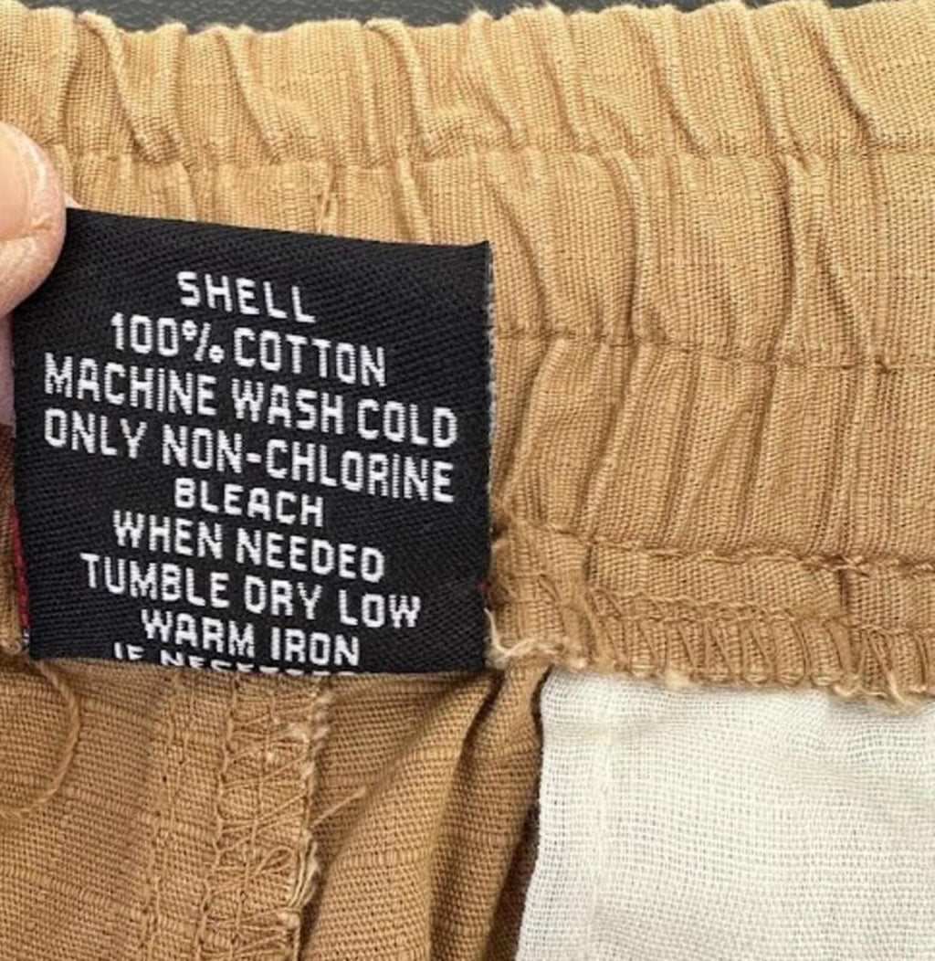 Southpole Cargo Jogger Pants Wheat L NWT