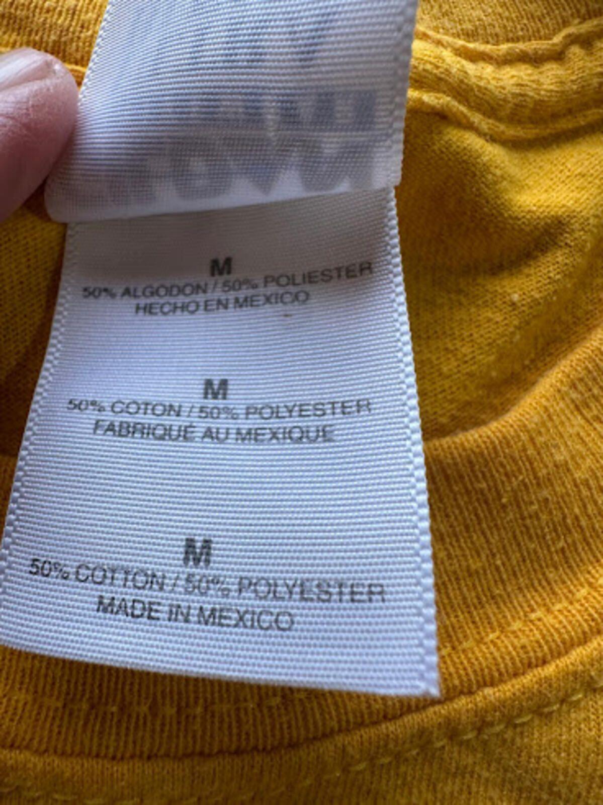 Yosemite Camp John Mensinger Tee M Yellow