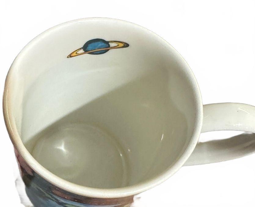 Vintage Dunoon Cosmos Jane Adderley Planet Mug Scotland