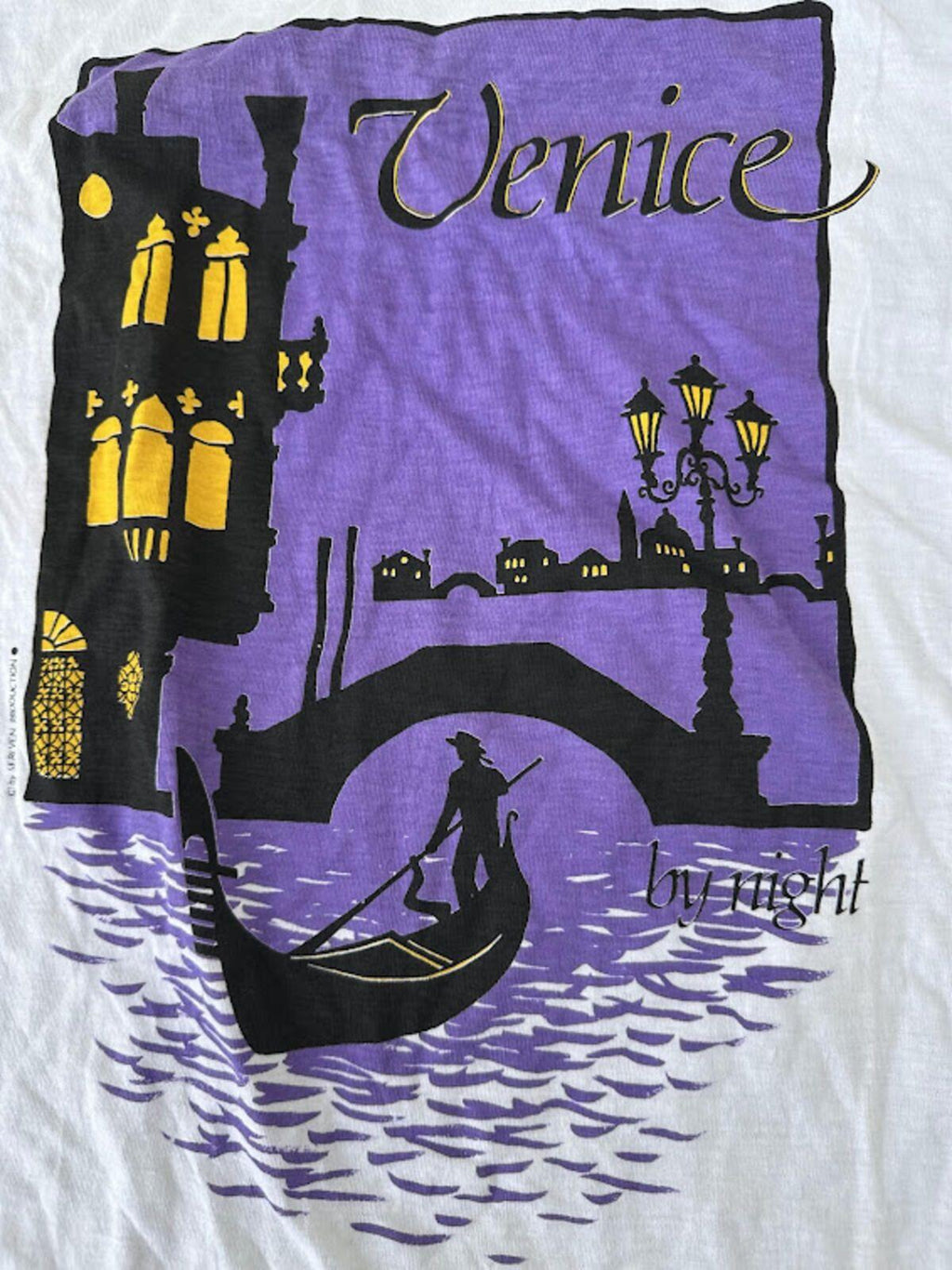 Vintage Venice Italy Tee L Single Stitch