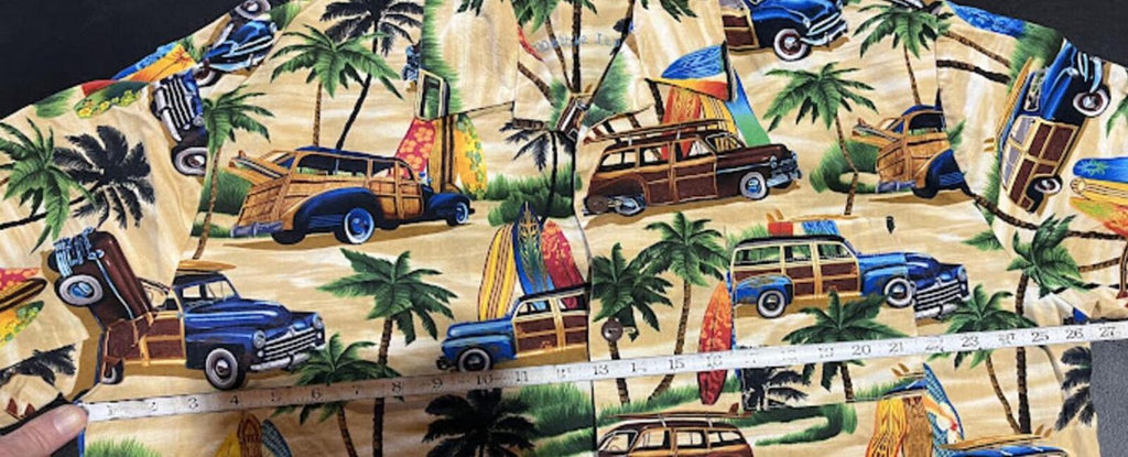 Bundle of 5 custom made 100% cotton XXL Hawaiian shirts