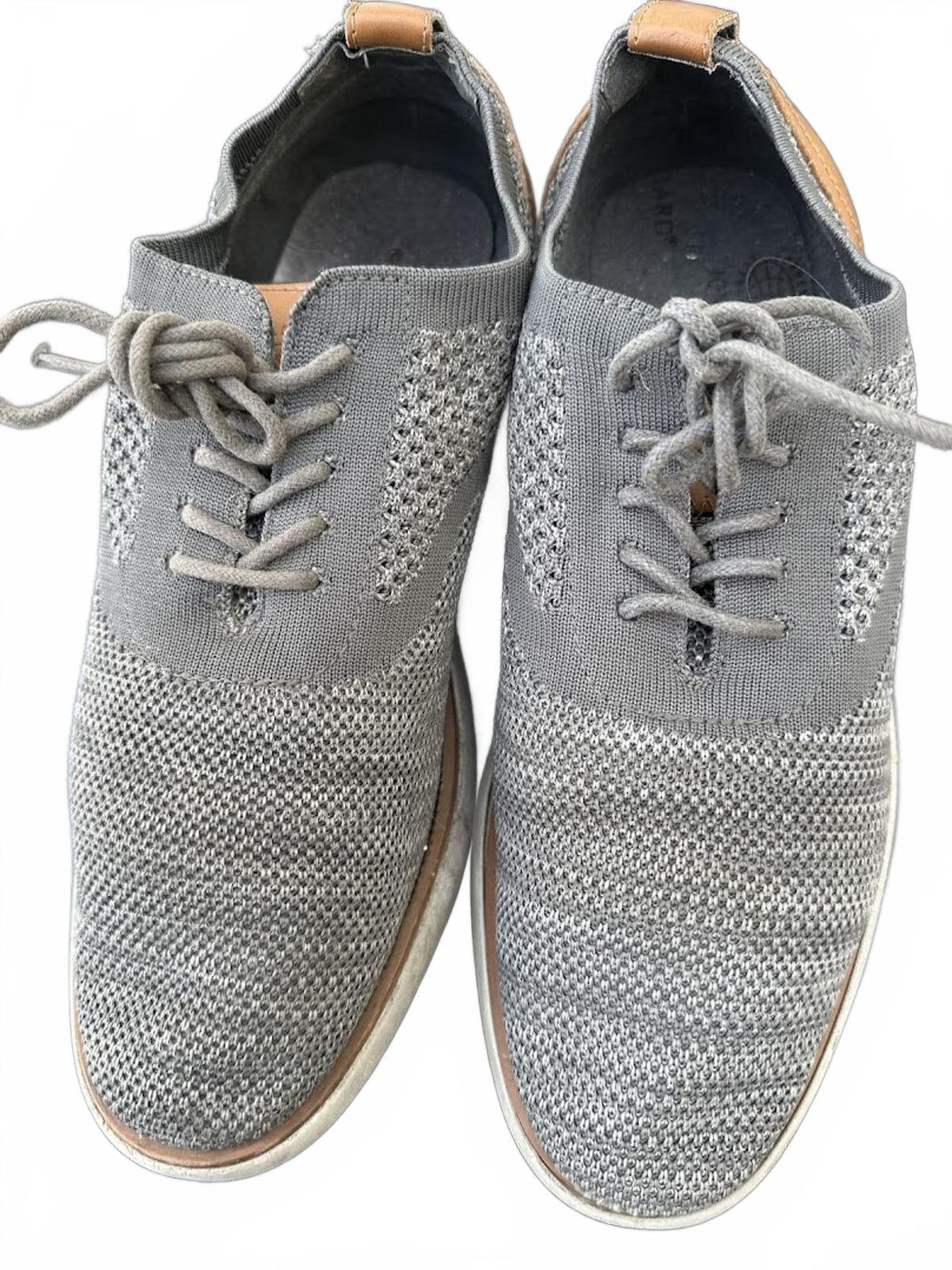 G.H. Bass Knit Sneakers Gray Mens Size 10