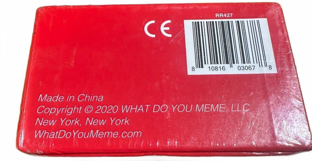 What Do You Meme Over-Rated Party Game New Sealed