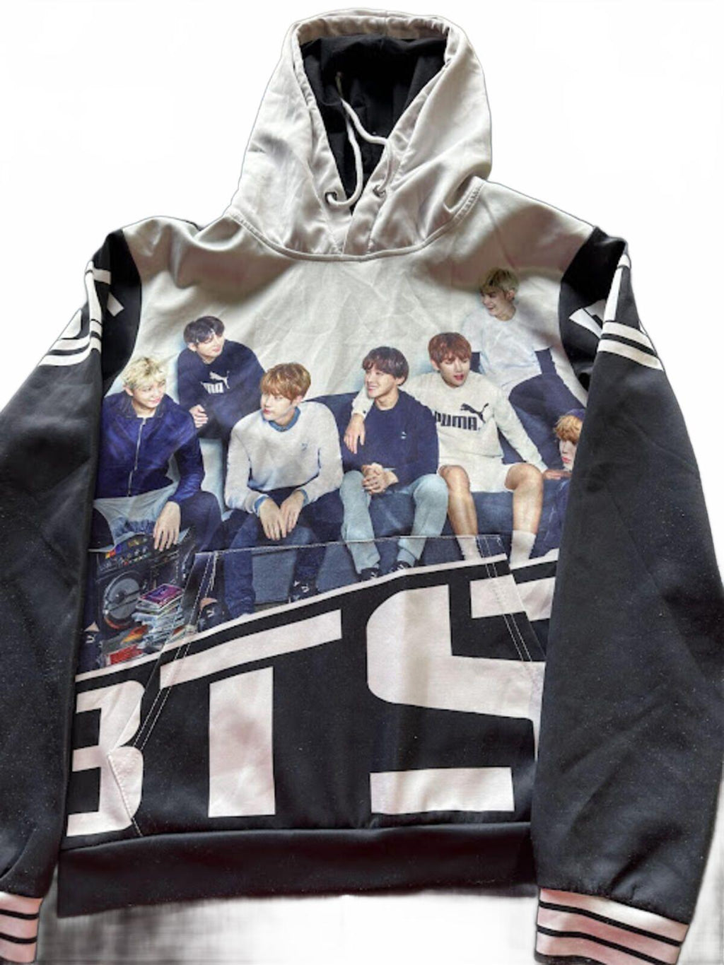 BTS Graphic Hoodie K-Pop Sweatshirt S
