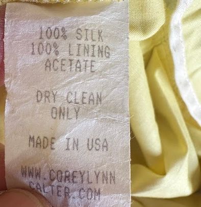 Corey Lynn Calter Silk Polka Dot Skirt USA