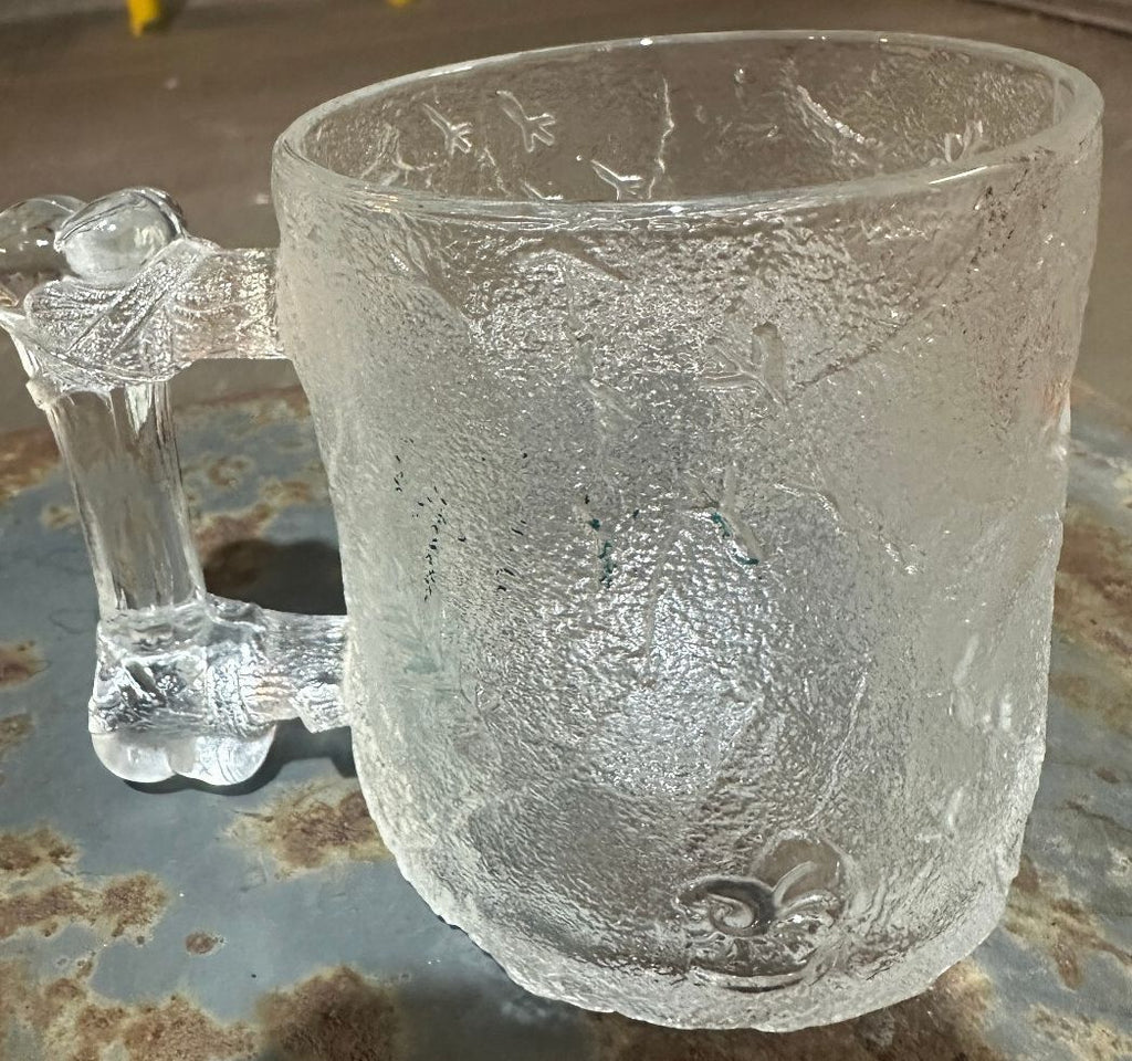 1993 McDonald's Flintstones Pre-Dawn Glass Bone Mug