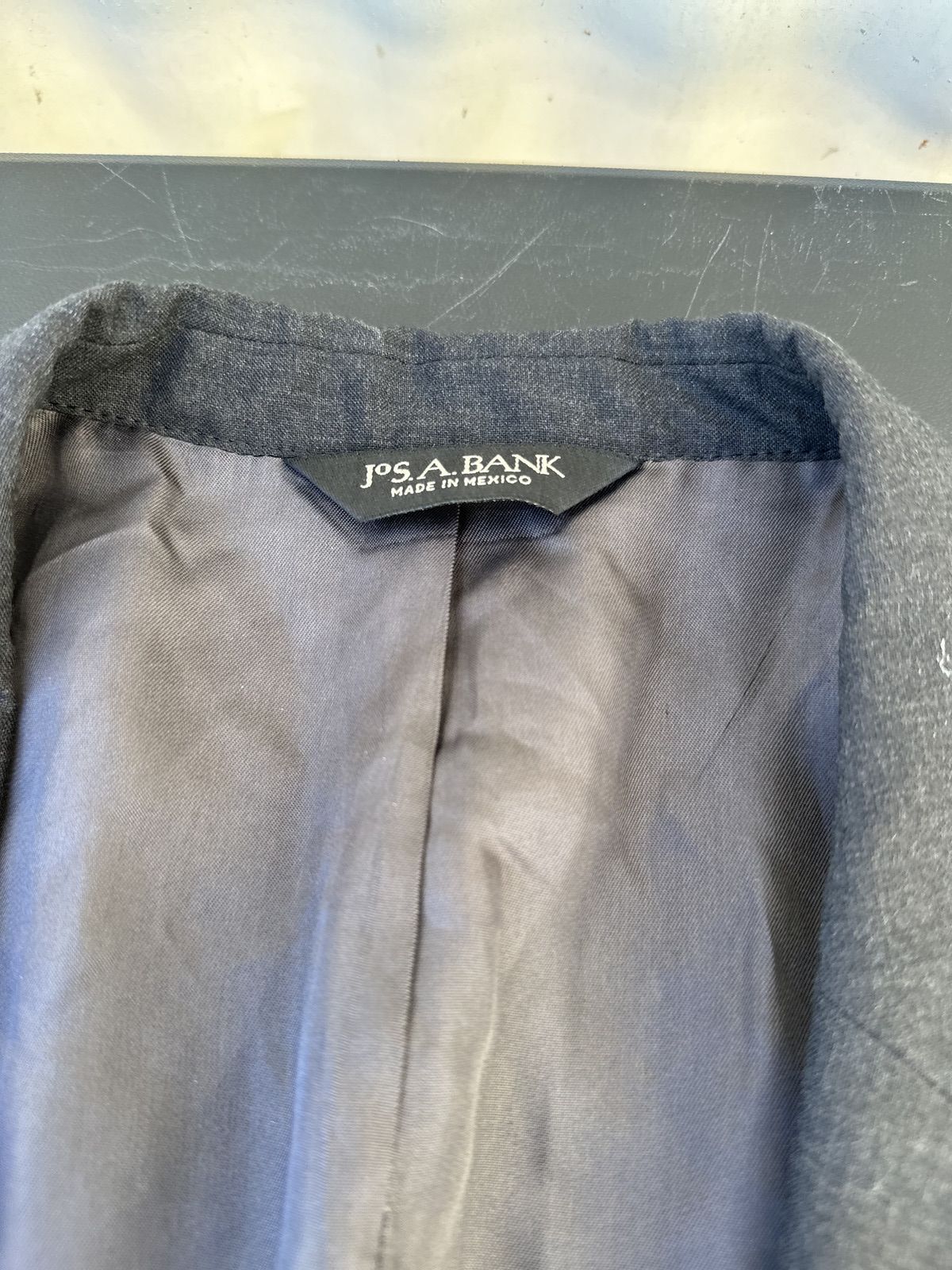 Jos. A. Bank Gray Two-Button Sport Coat