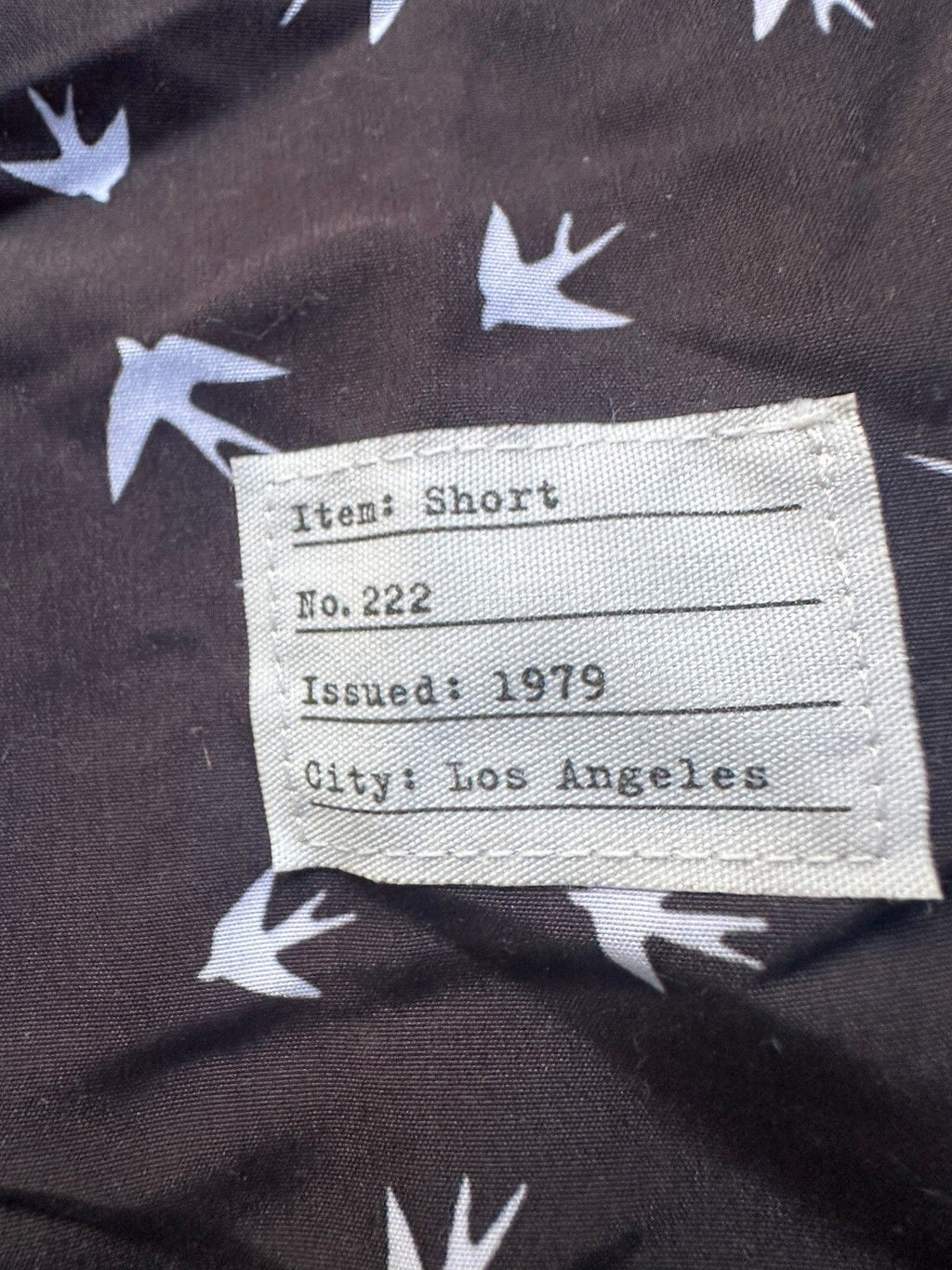 Bird Print Board Shorts Swim Trunks Men's XL