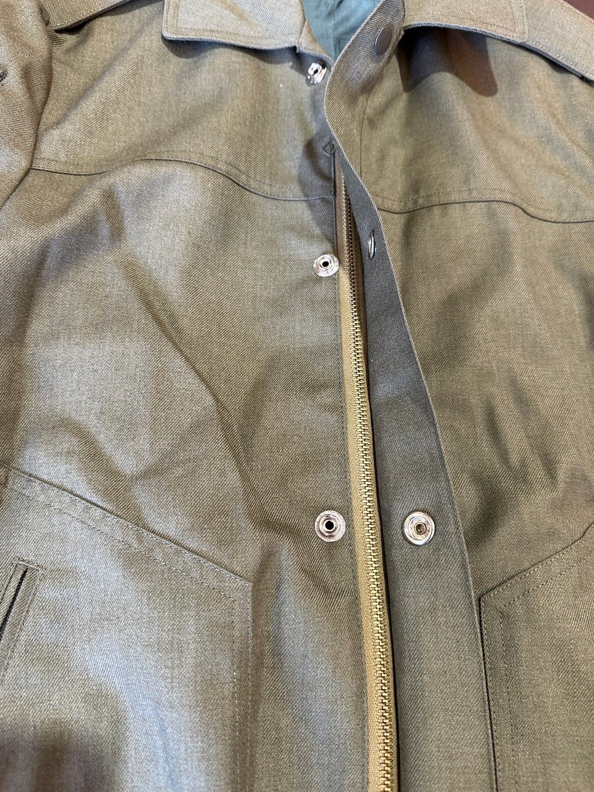 Olive Green Military Style Jacket Women's Small