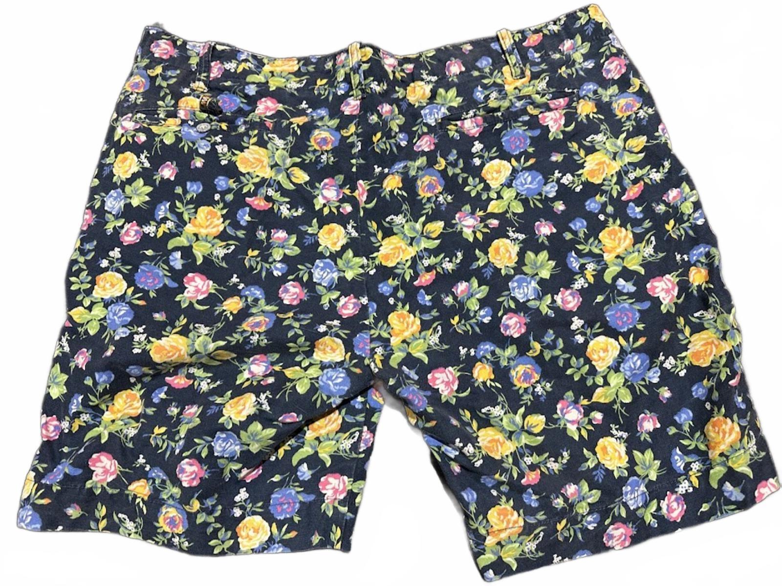 Polo Ralph Lauren Floral Shorts 38 Cotton
