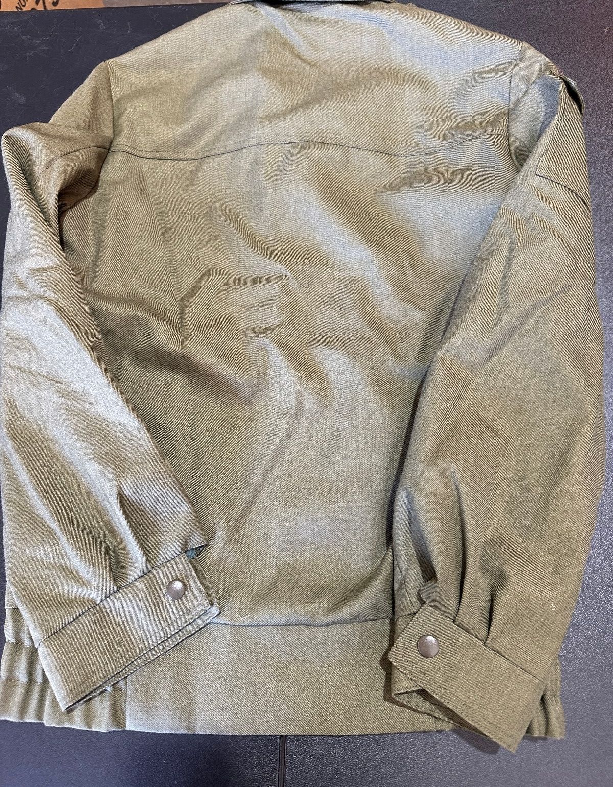 Olive Green Military Style Jacket Women's Small