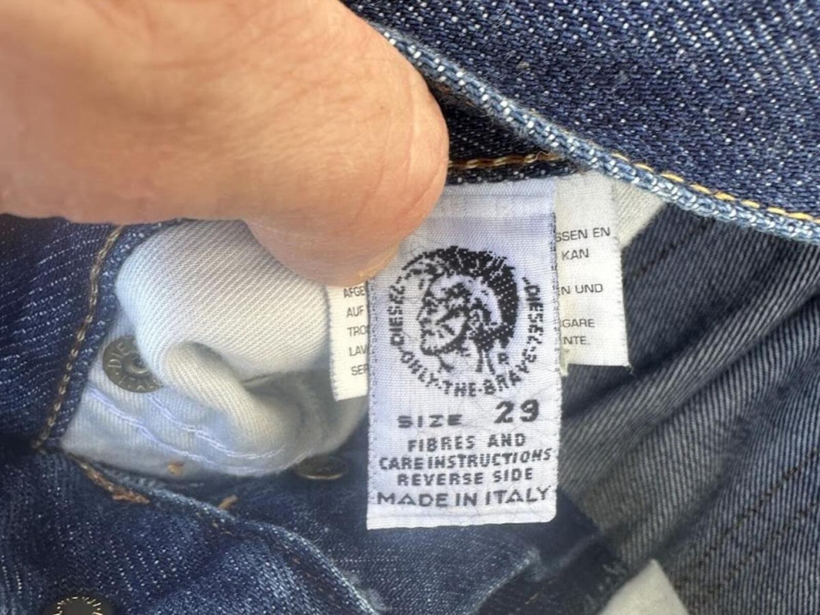 Diesel Made Italy Button Fly Jeans W29