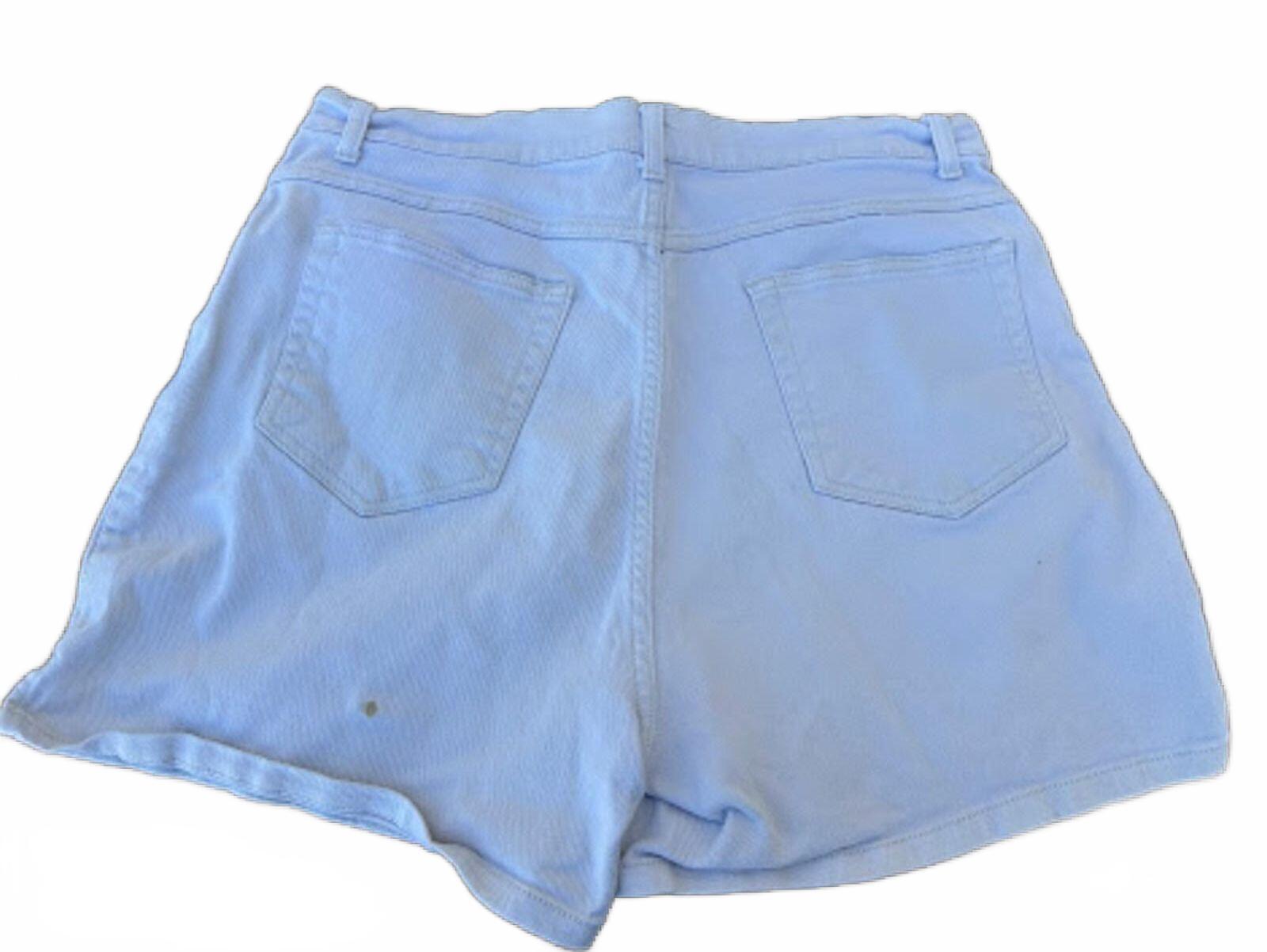 Vintage Bill Blass Stone Denim Shorts Sz 14