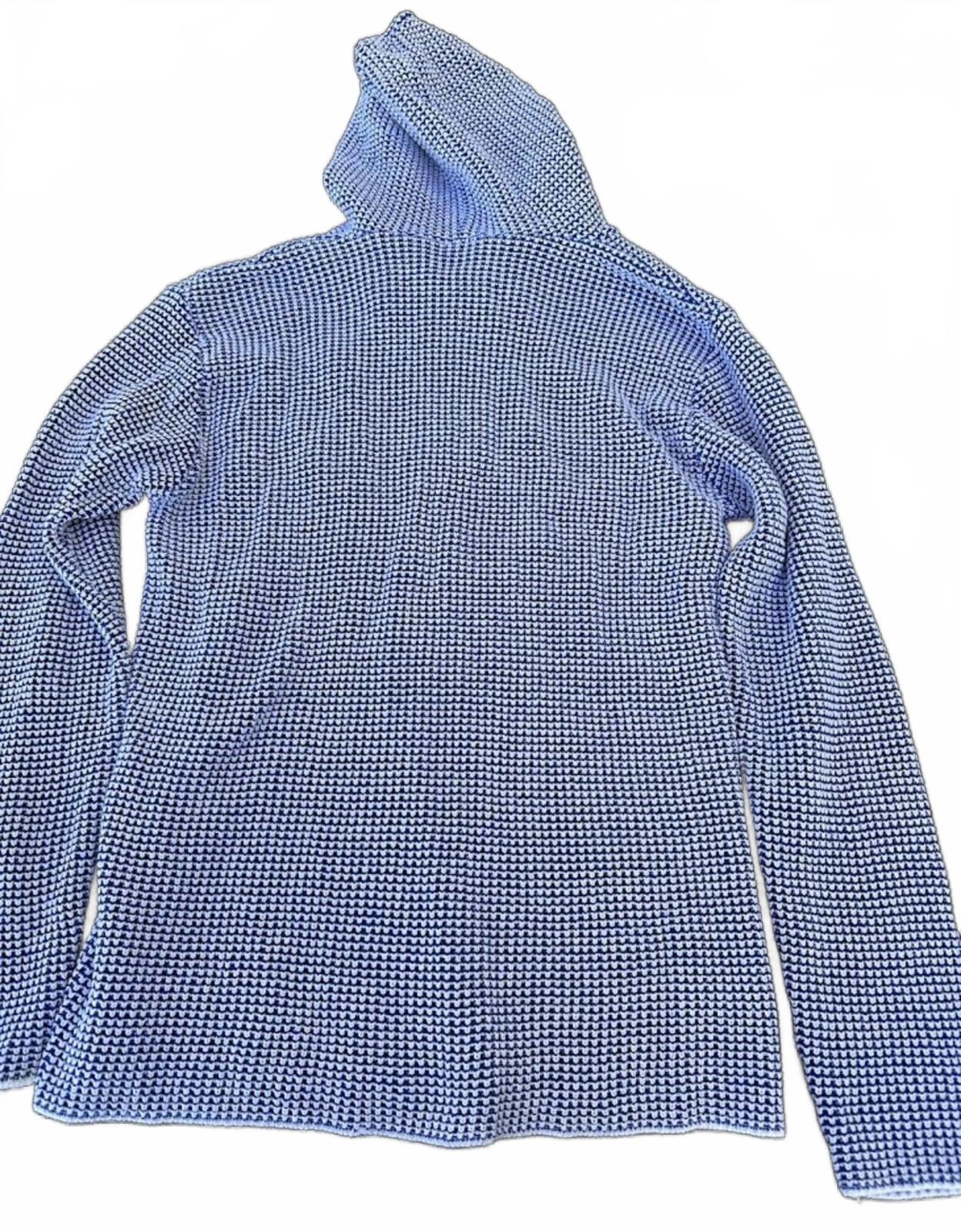Olympic Gregory Cotton Zip Hoodie Blue M