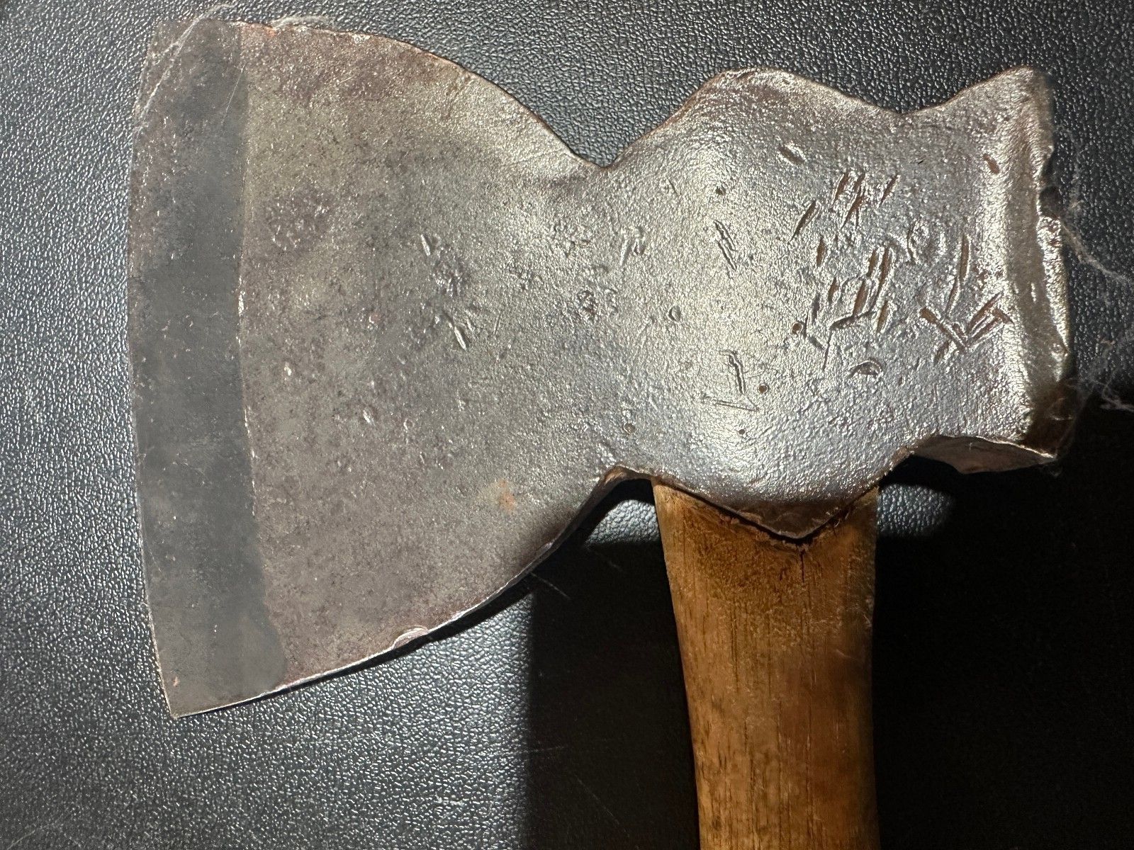 Antique W Hunt Hewing Hatchet Douglas Axe Co MA