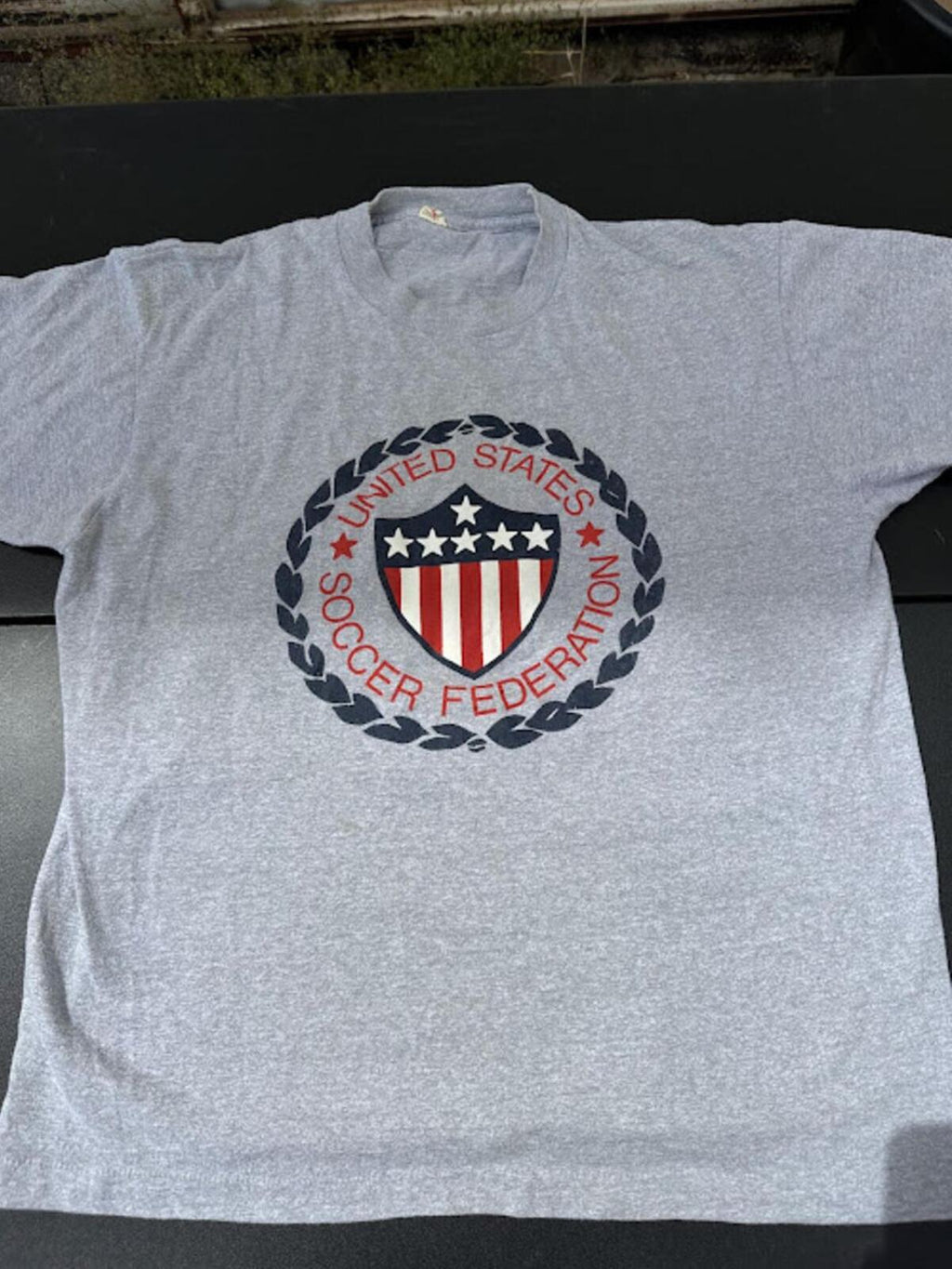 Vintage USA Soccer Federation Tee Single Stitch