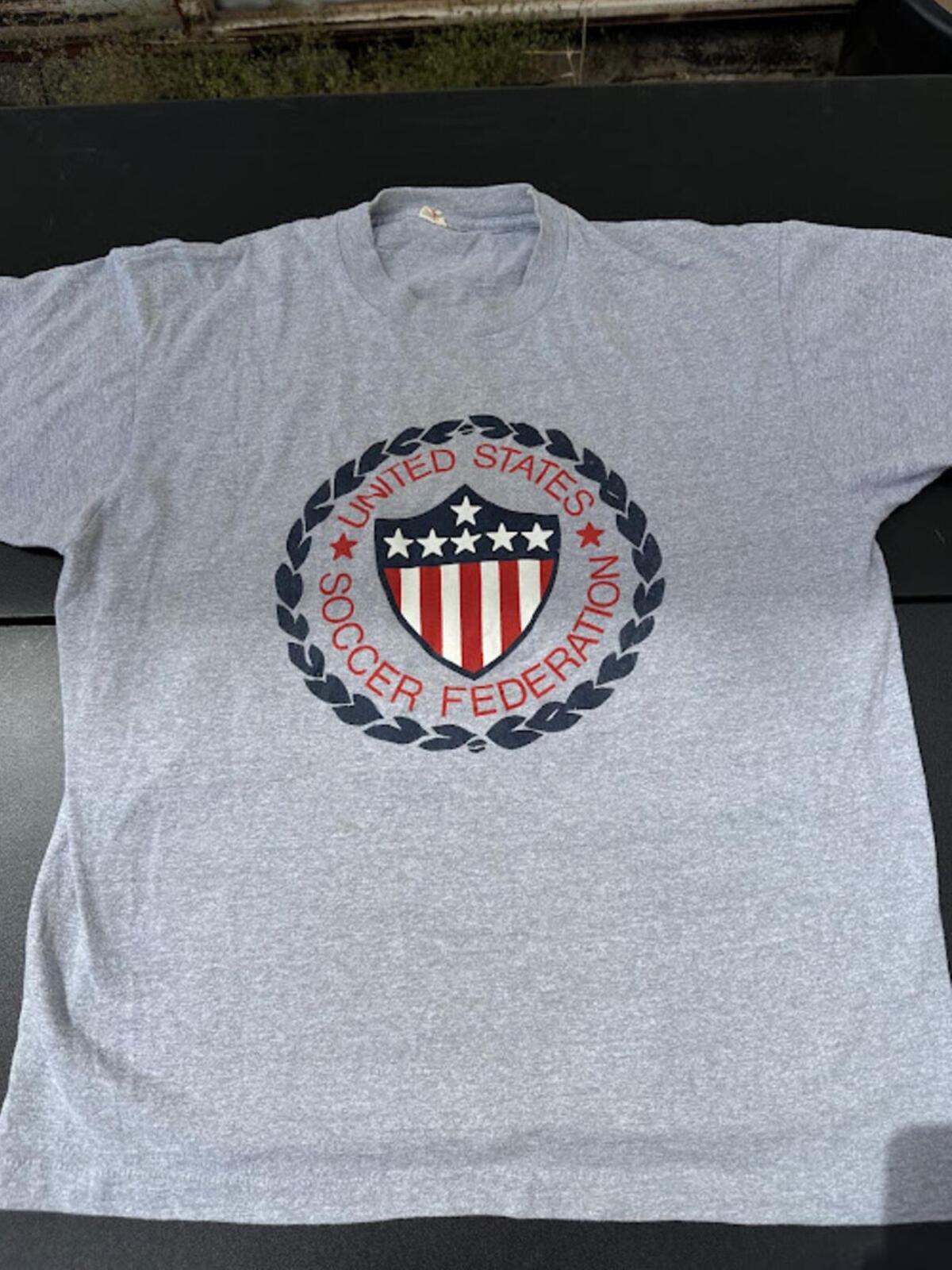 Vintage USA Soccer Federation Tee Single Stitch