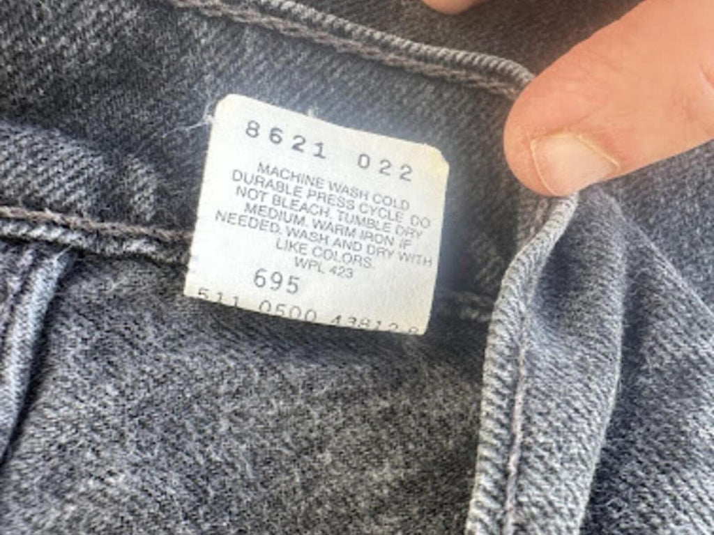 USA Levi's 550 Black Jeans 14 Petite
