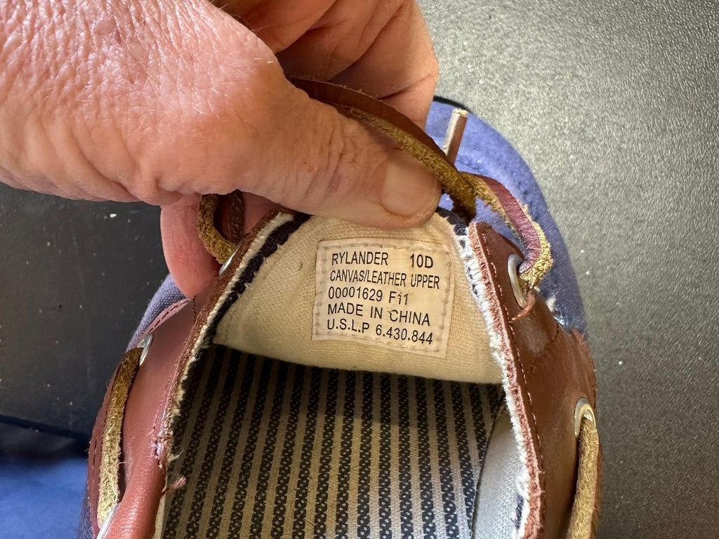 Polo Ralph Lauren Faxon Low Boat Shoes 9.5D