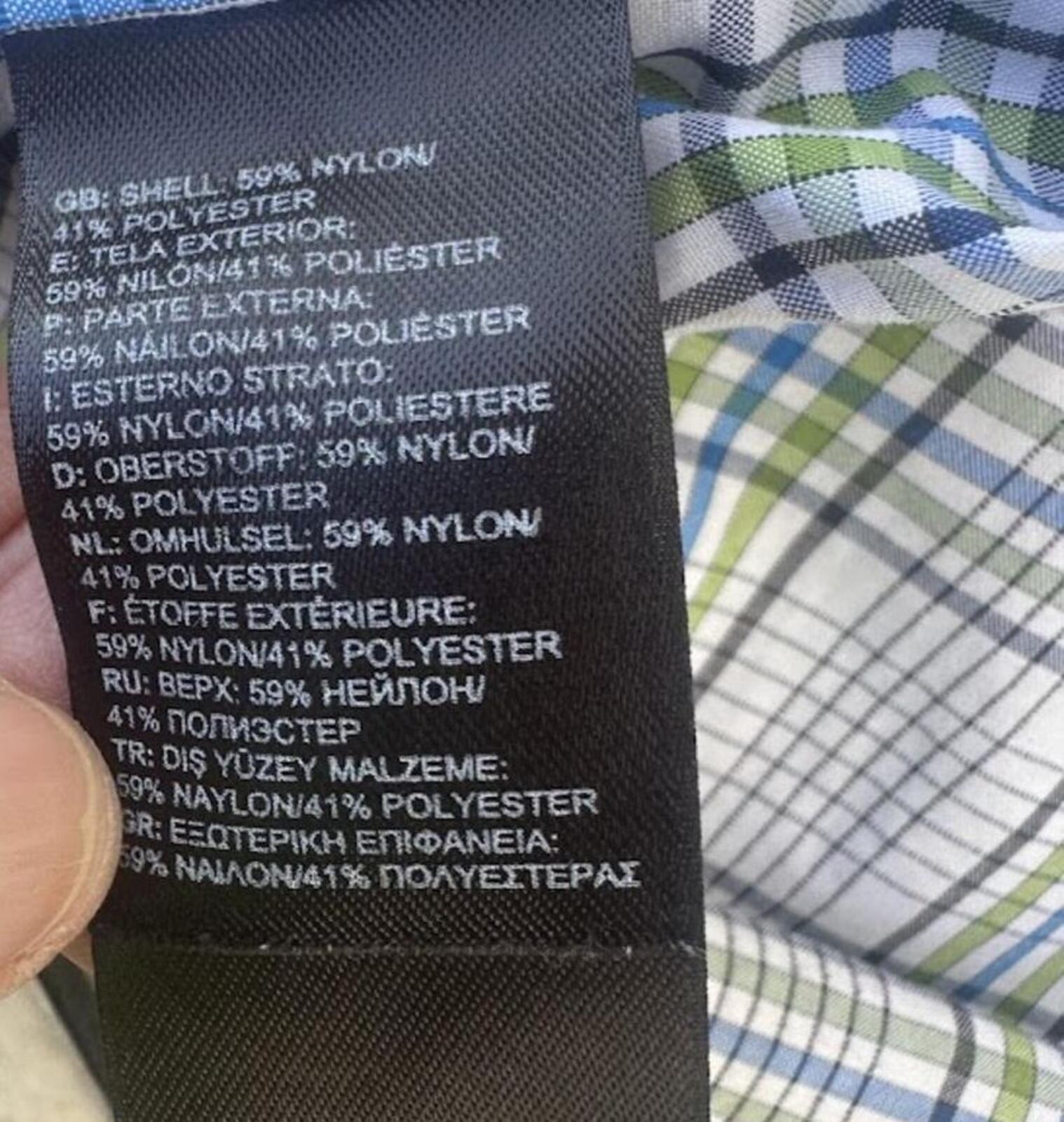 The North Face Plaid Trail Shirt L