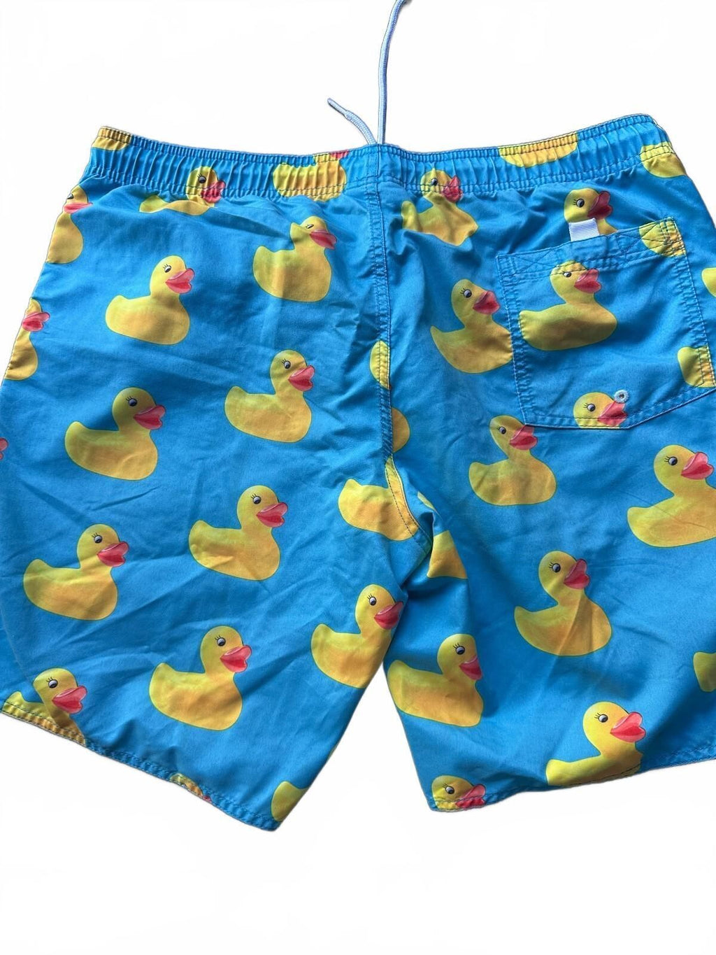 Neff Rubber Ducky Swim Trunks Blue Men's L