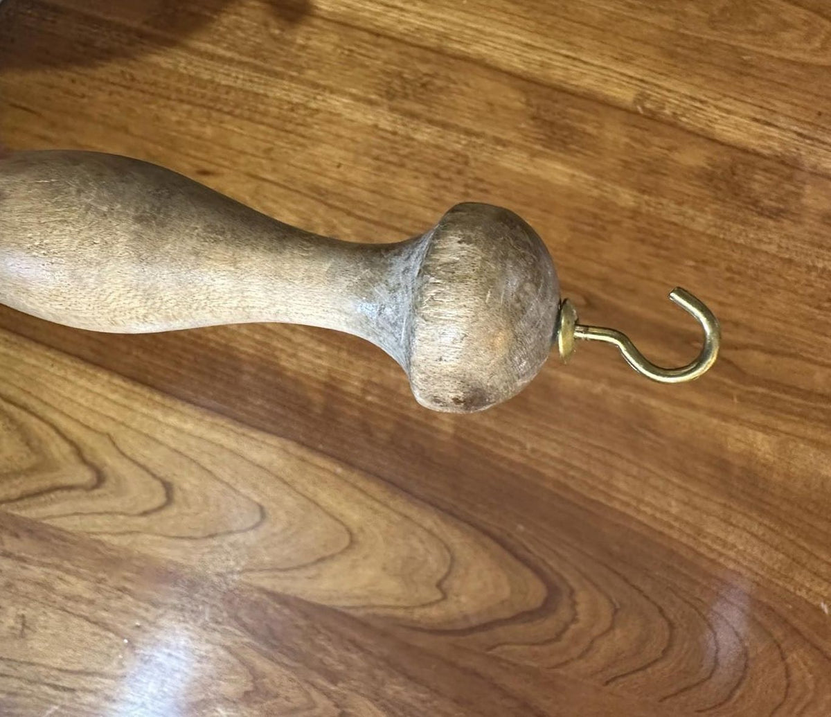 Primitive Wooden Potato Masher Farmhouse Kitchen Tool