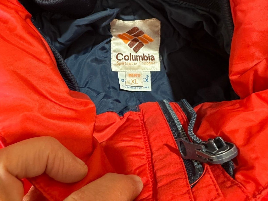 Vintage Columbia Gore-Tex Red Ski Jacket Men's XL