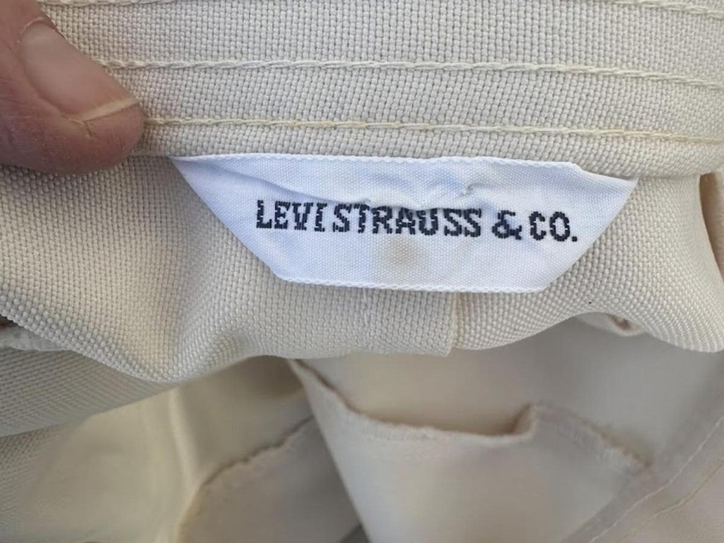 Levi Strauss Cream Poly Pants 24x28.5