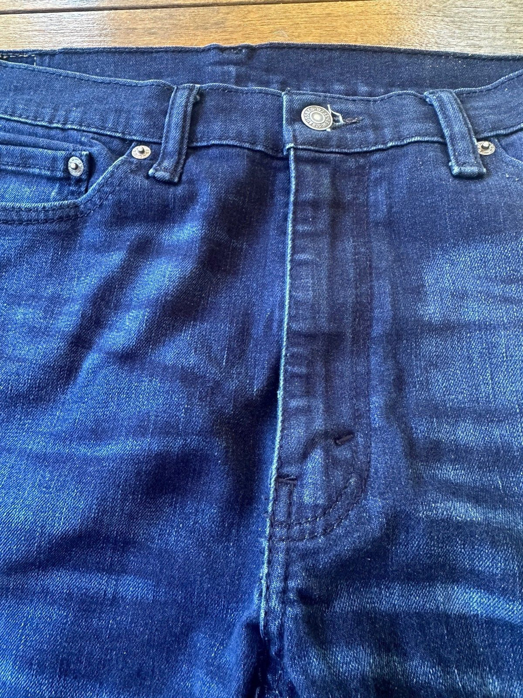 Levi's 513 Men's Slim Straight Dark Wash Jeans W36