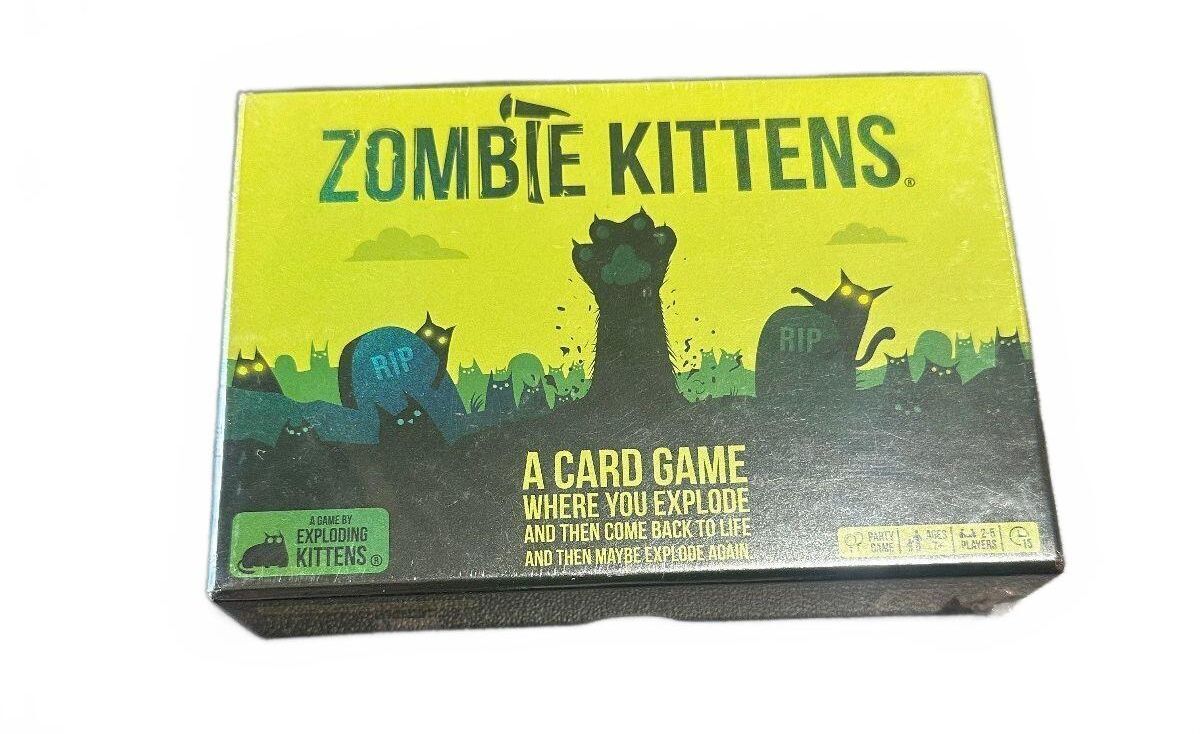 Exploding Kittens 2 Game Lot Zombie Kittens Little Wordy