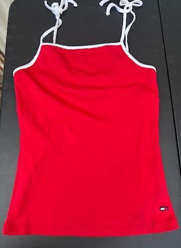 Tommy Jeans Red Cami Tank Top NWT