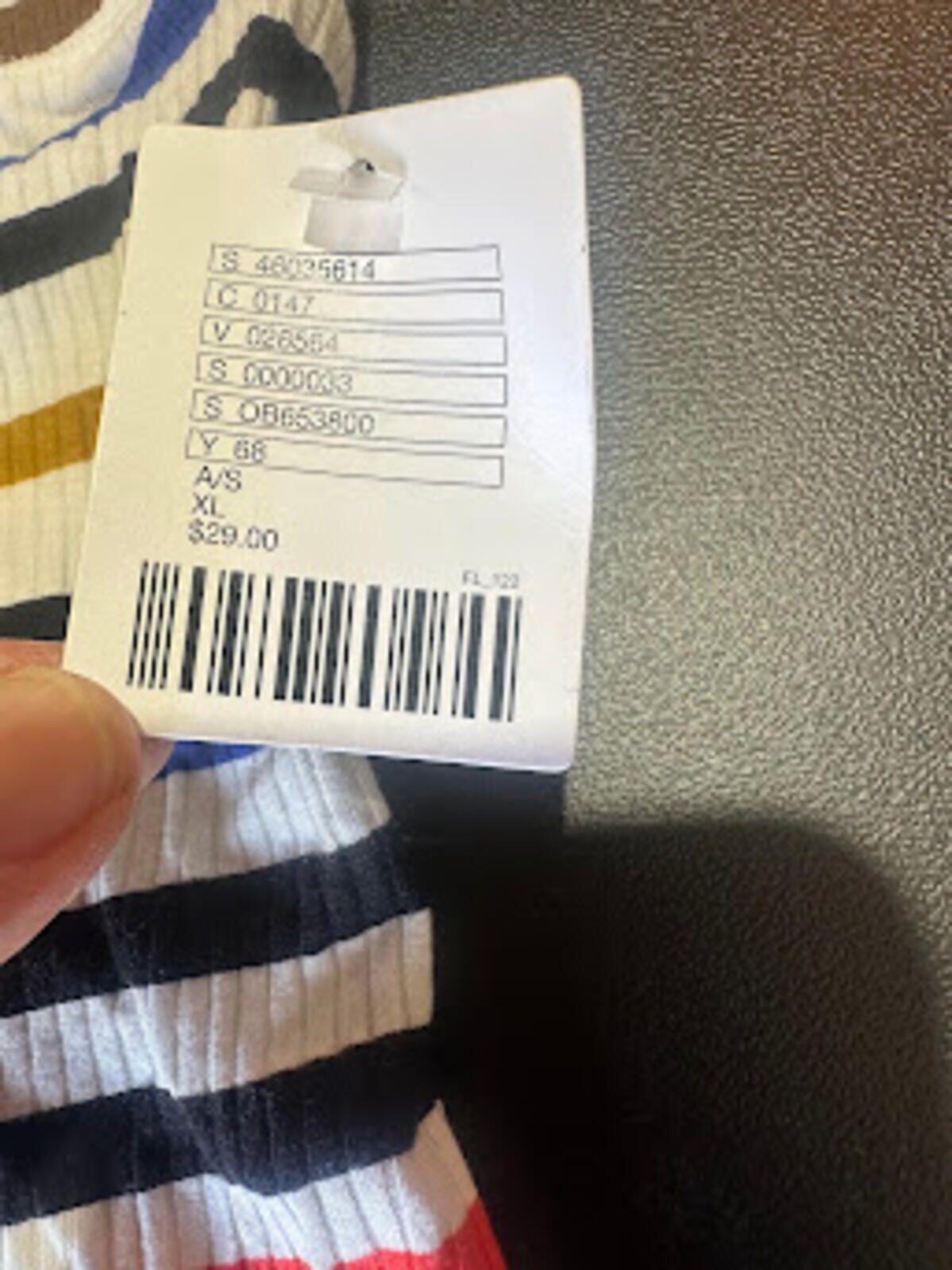 Urban Outfitters Stripe Tube Bodysuit NWT