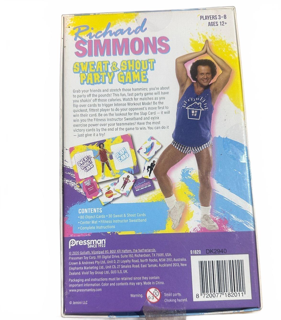 Ravensburger Strike & Richard Simmons Games Lot New Sealed