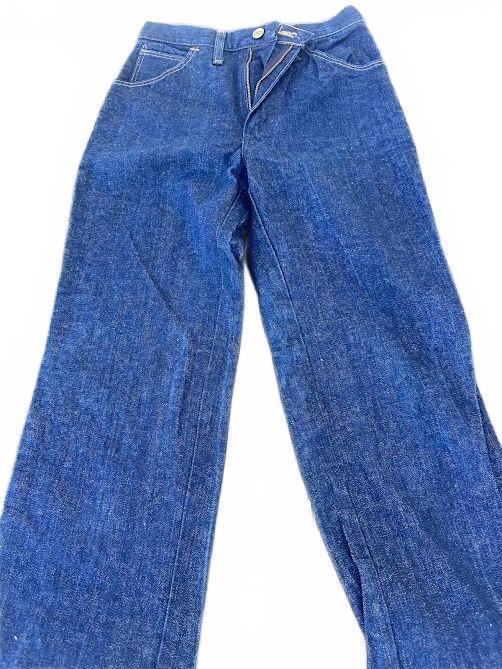 Vintage Wrangler 8 Long Dark Wash Jeans