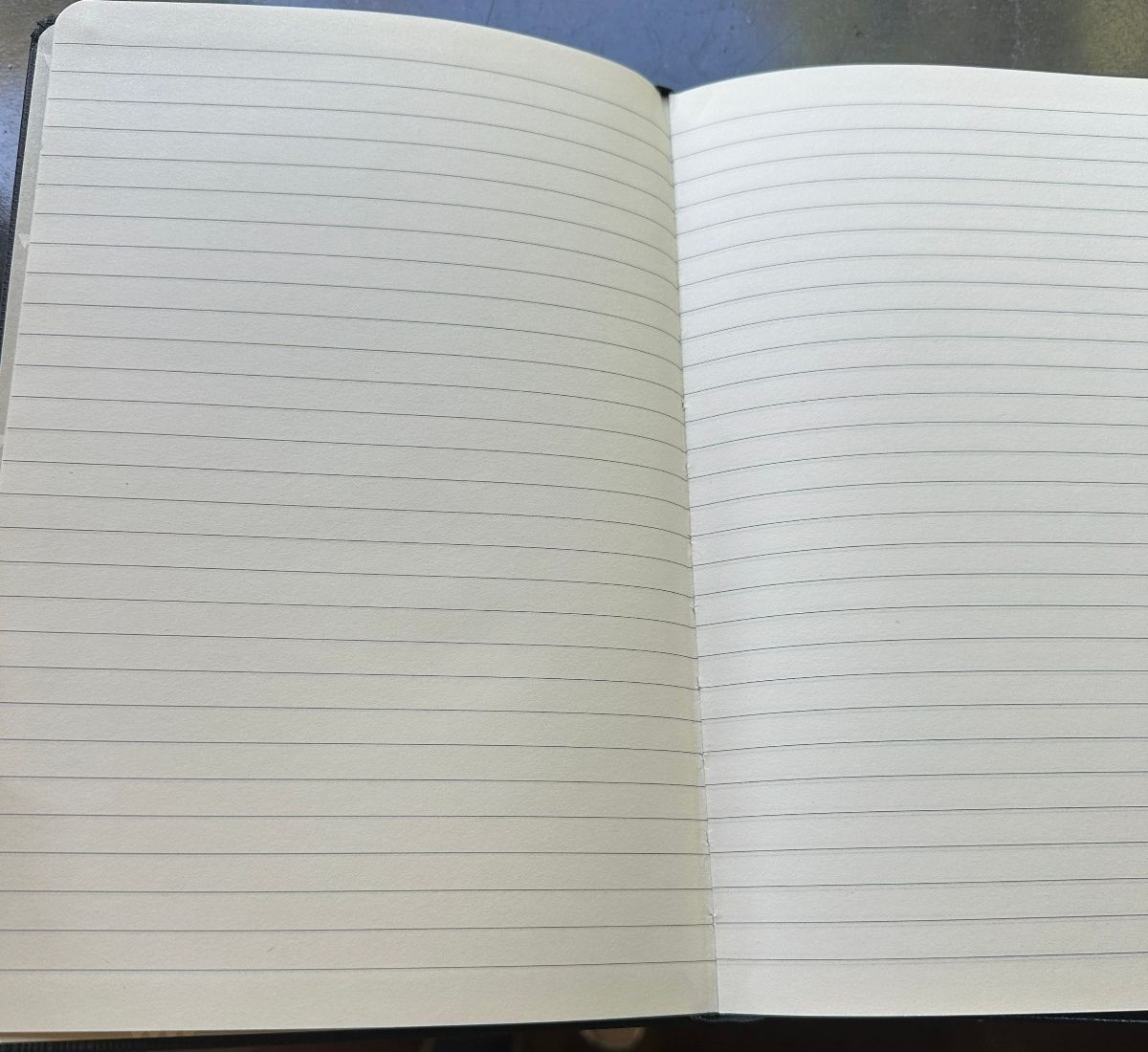 Spicebox Letterbox Black Lined Notebook Journal