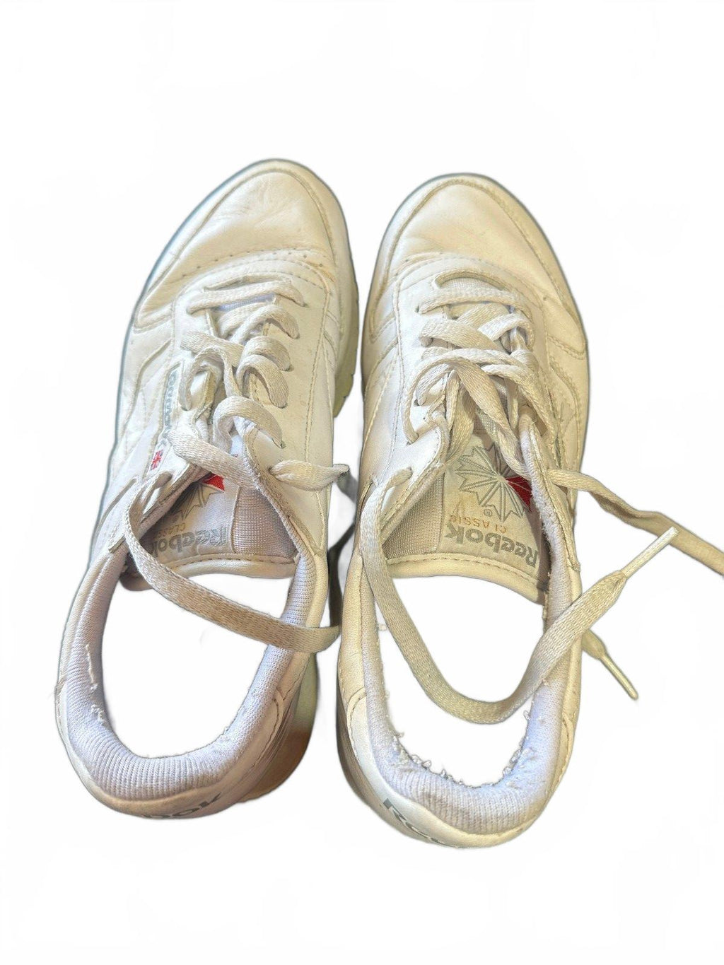 Reebok Classic Leather White Sneakers Women's 7