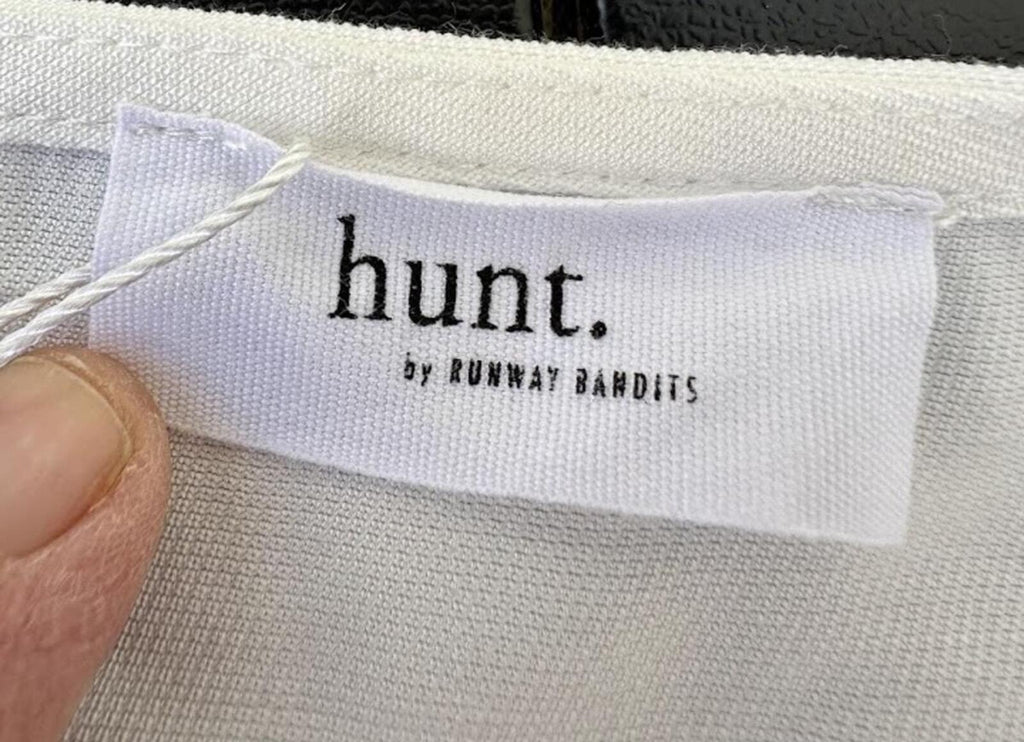 Hunt Runway Bandits White Linen Crop Top