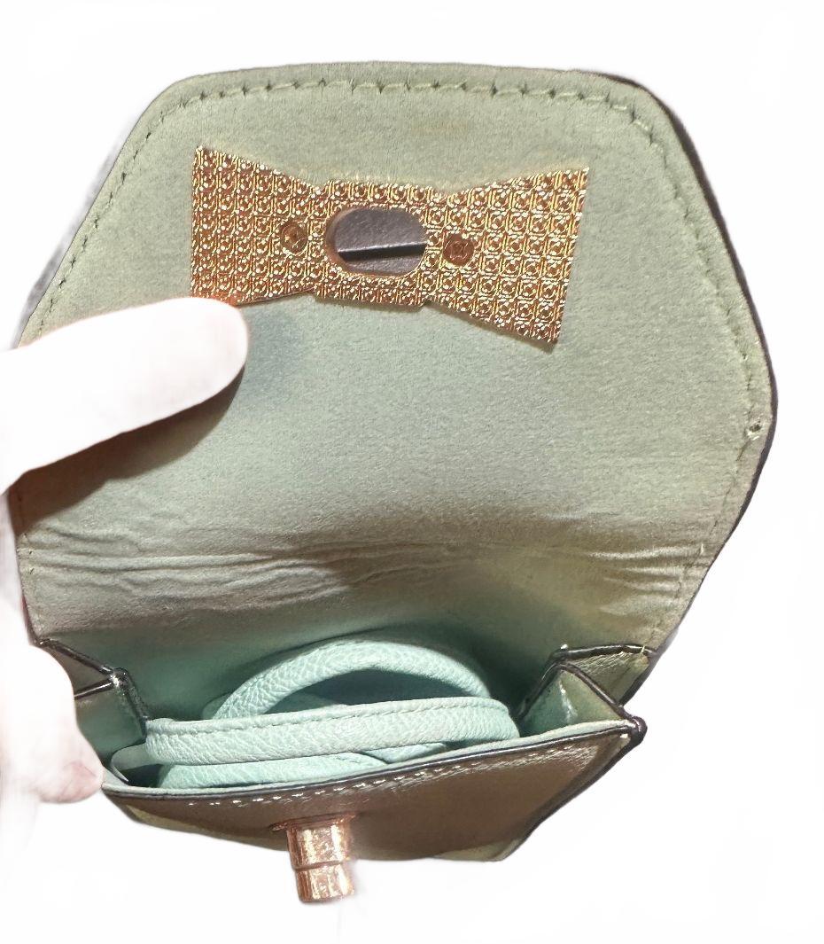 Mint Green Bow Crossbody Phone Bag Purse